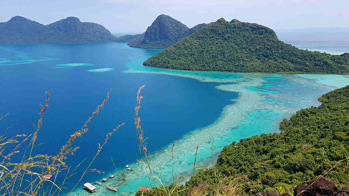 Semporna Island Hopping Day Trip - Tun Sakaran Marine Park - Bohey ...