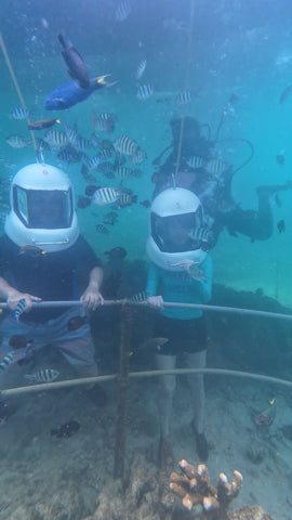 Island Hopping - Floating Club House @ Gaya Island + Sapi Island