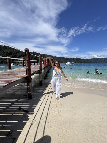 Island Hopping - Floating Club House @ Gaya Island + Sapi Island