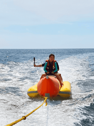 Island Hopping - Floating Club House @ Gaya Island + Sapi Island