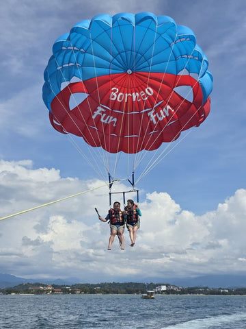 Island Hopping - Floating Club House @ Gaya Island + Sapi Island