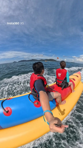 Island Hopping - Floating Club House @ Gaya Island + Sapi Island