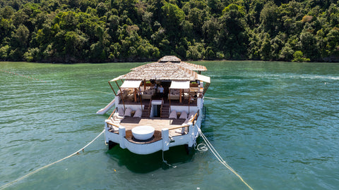 Island Hopping - Floating Club House @ Gaya Island + Sapi Island