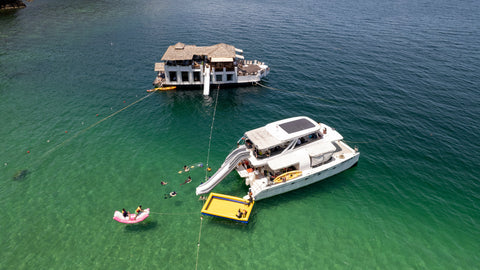 Yacht Island Cruise - Tunku Abdul Rahman Park 5 Islands + Floating Club House @ Gaya Island