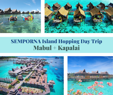 Semporna Island Hopping Day Trip - Mabul Island & Kapalai Island