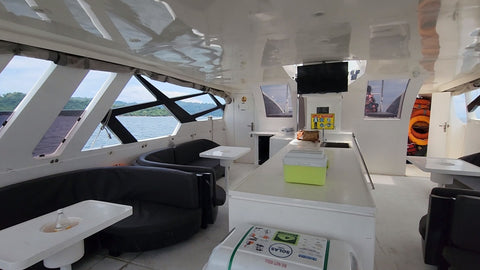 Yacht Island Cruise - Tunku Abdul Rahman Park 5 Islands + Floating Club House @ Gaya Island